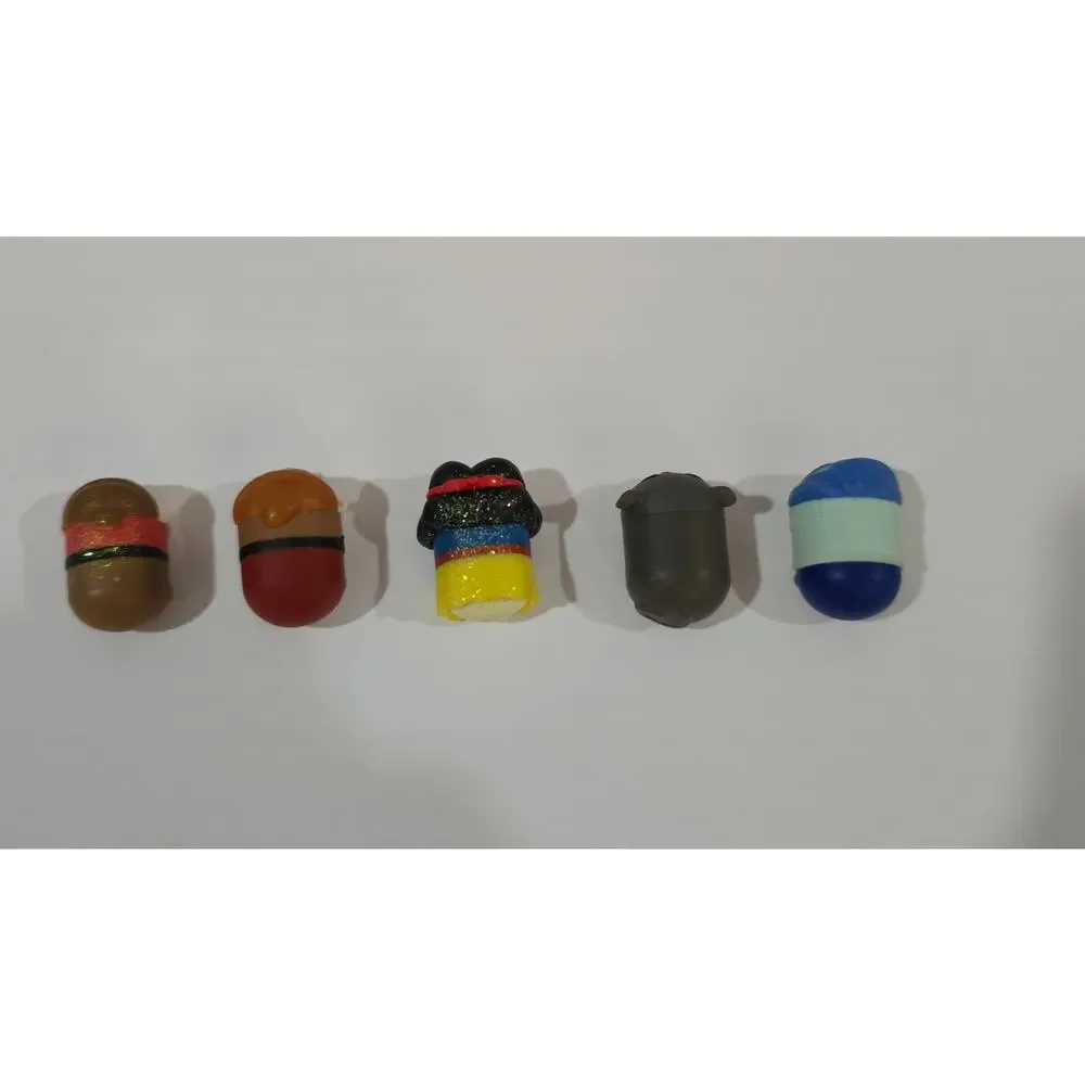Mini Disney Tsum Tsum Snow White Grumpy Bashful Baloo Sadness Vinyl Set 5